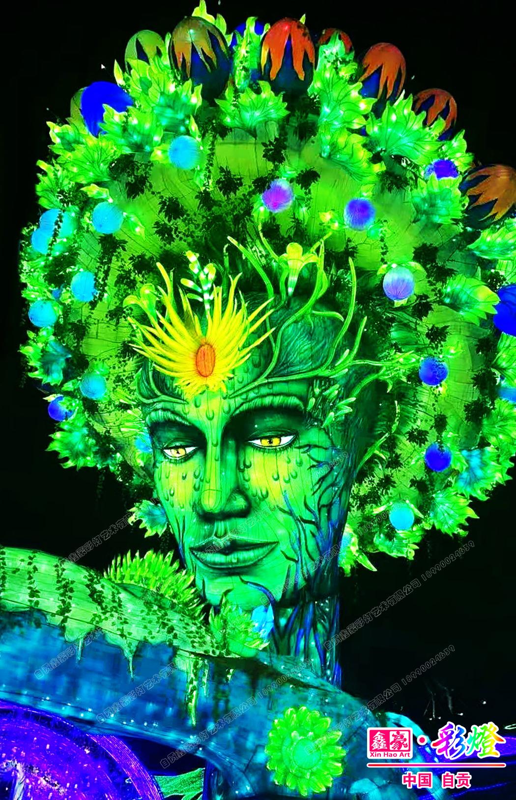生命樹花燈制作 生命樹花燈制作